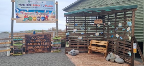 Municipalidad de Curicó impulsa reciclaje en Iloca este verano