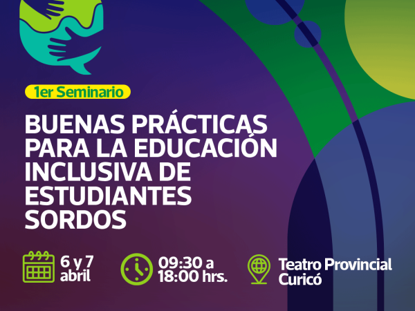 Curicó realizará seminario sobre inclusión de estudiantes sordos