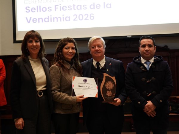 Curicó obtiene el Sello Vendimia 2026